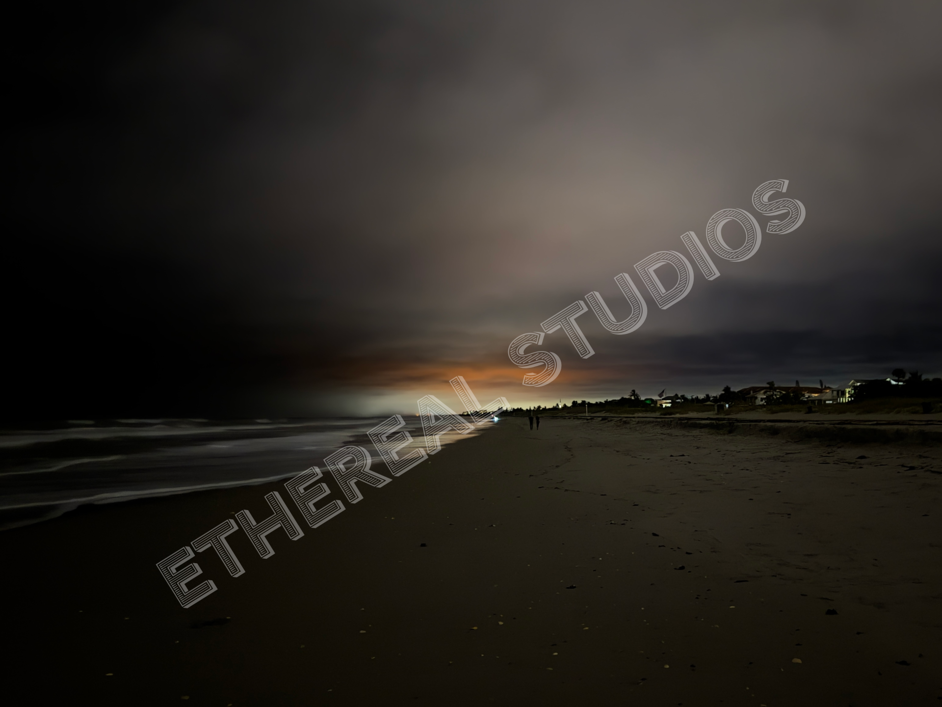 Cocoa Beach at Night
